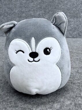 Official Squishmallows Heidi the Husky (or Heidi the Wolf) 5" Plush Toy Kellytoy